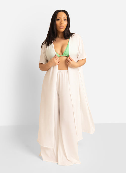 Kai Lightweight Short Sleeve Duster
